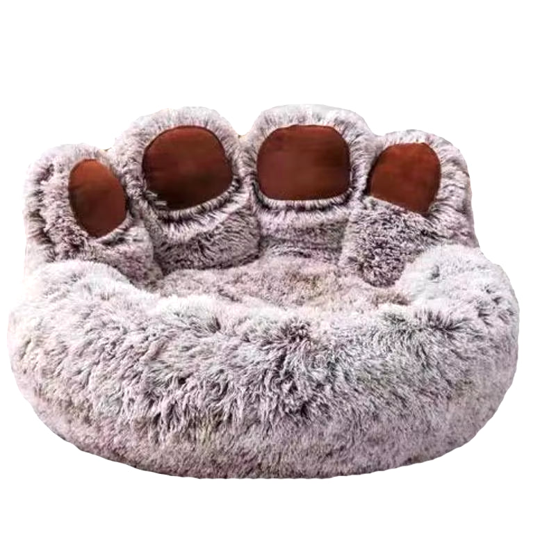 Fluffy Plush Sofa Basket
