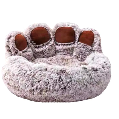 Fluffy Plush Sofa Basket