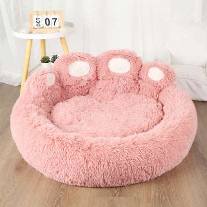 Fluffy Plush Sofa Basket