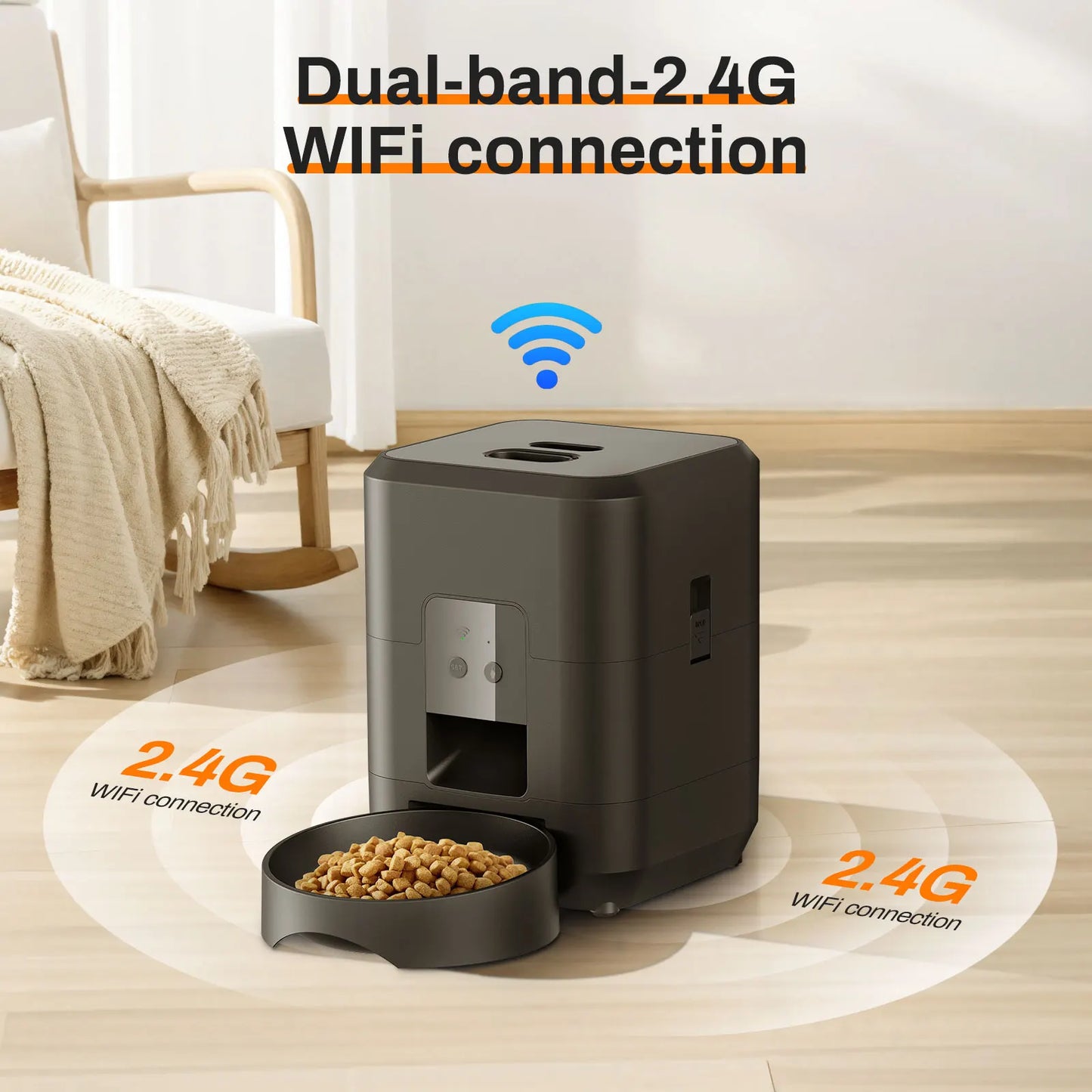 2L Premium WiFi Food Dispenser