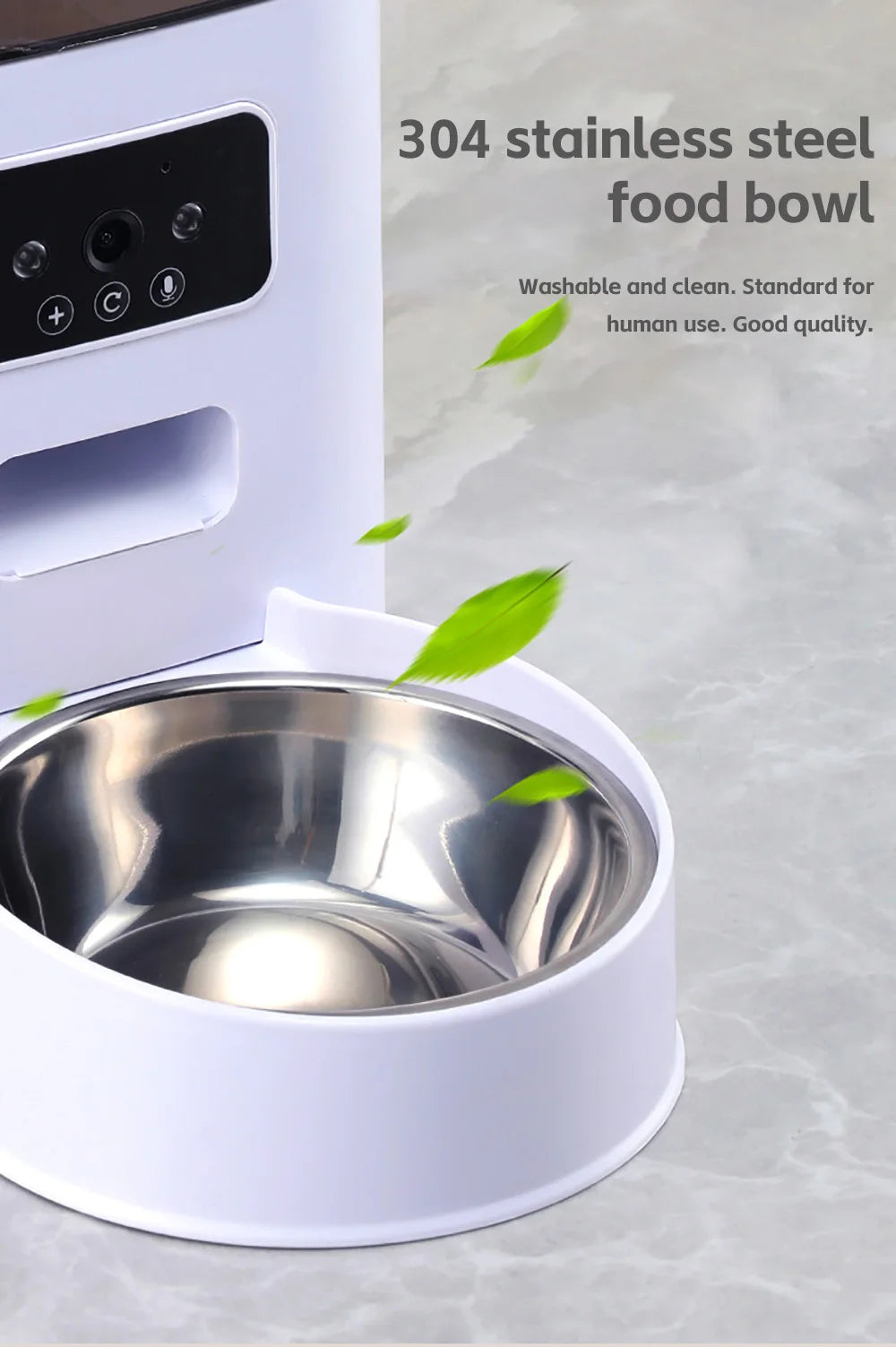 Camera Equipped Food Dispenser 5L