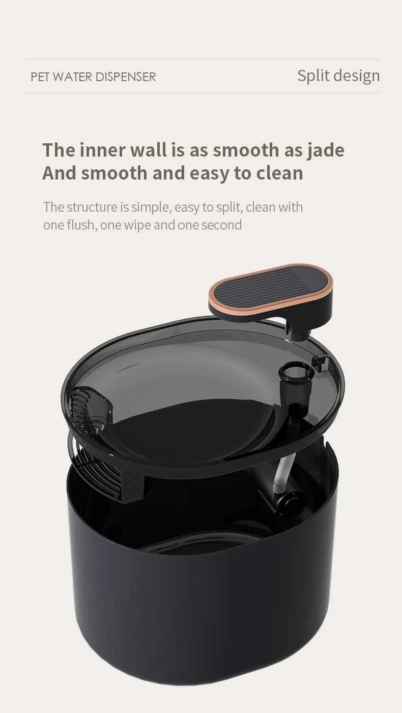 3L Ultra Silent Water Fountain with Motion Sensors & LED Lights