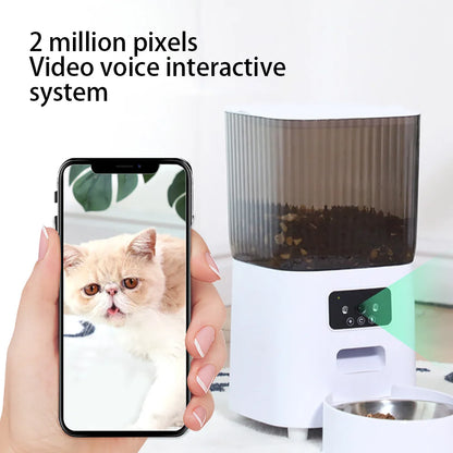 Double Bowl WiFi Food Dispenser