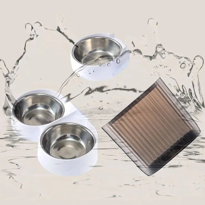 Double Bowl WiFi Food Dispenser