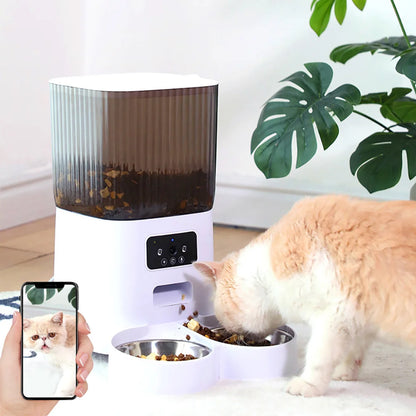 Camera Equipped Double Bowl Dispenser