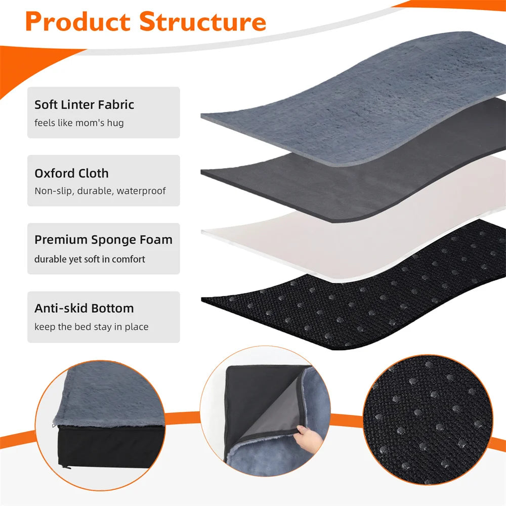Orthopaedic Waterproof Pet Mattress