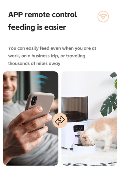 WiFi Connecting Food Dispenser 5L