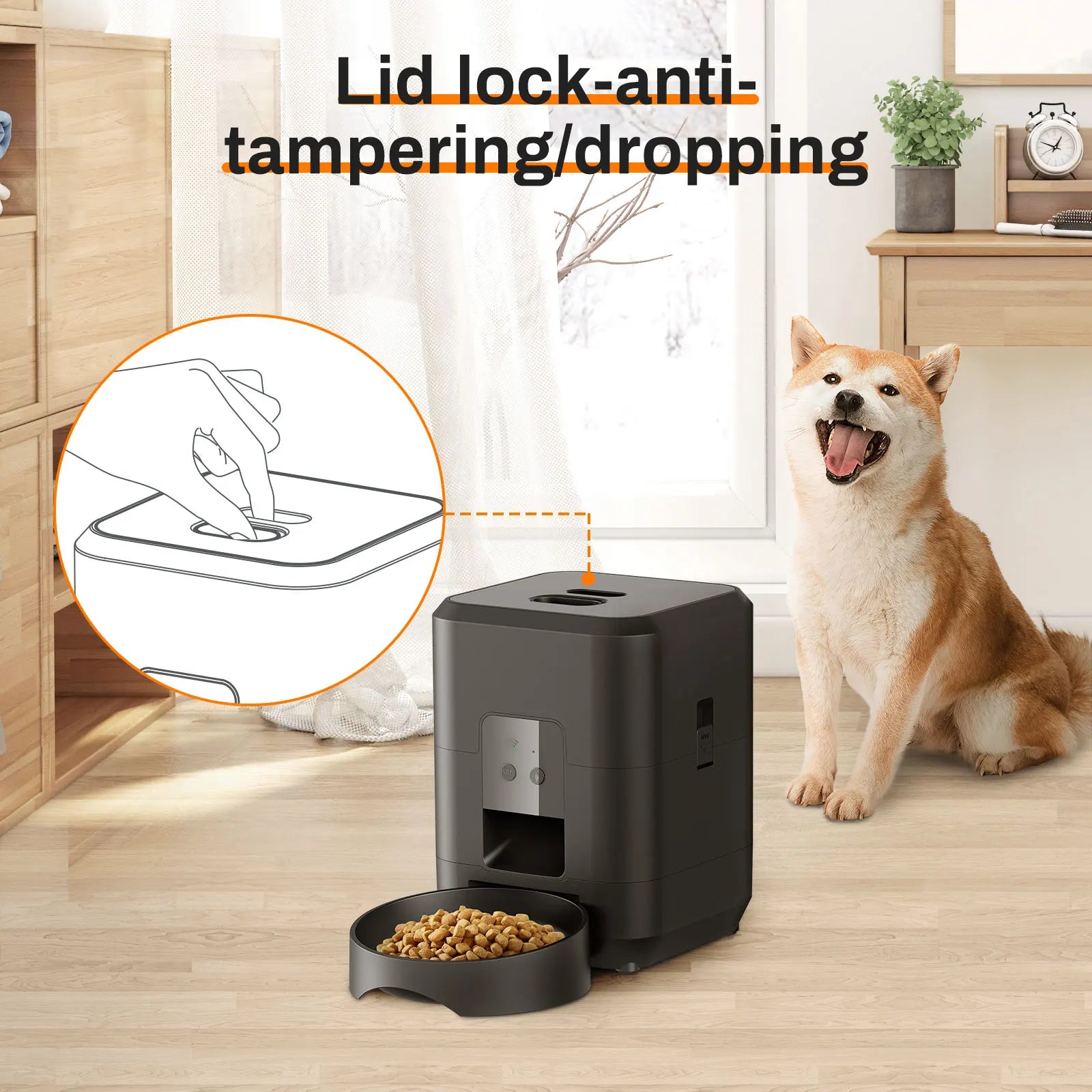 2L Premium WiFi Food Dispenser